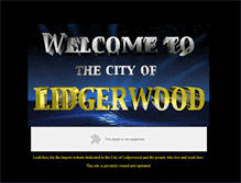 Tablet Screenshot of lidgerwoodnd.com